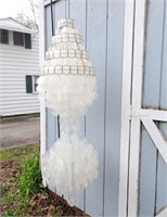 *NEW* 4 Foot Long Capiz Shell Chandelier!