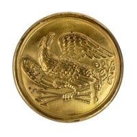 US Civil War Union Brass Eagle Breast Plate