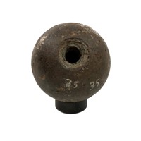 Confederate 12-lb Solid Shot Cannonball - Spanish