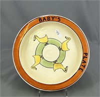 Roseville Juvenile Goose rolled baby plate