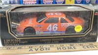 1:24 scale Stock car Die cast bank with key