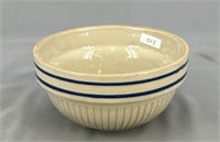 RW 5" blue striped shoulder bowl