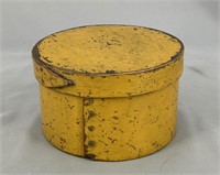 Early pantry box w/ original mustard paint