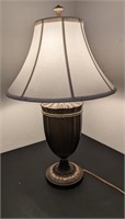 Urn Style Lamp w/ Shade Metal