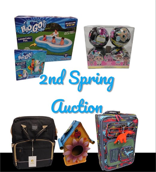 Spring #2 Online new Merchandise Auction 4/22/2024