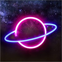 NEW LED Planet Neon Wall Sign