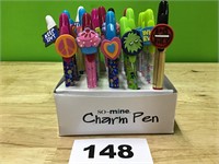 Charm Pens lot of 24