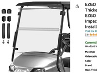 EZGO TXT Golf Cart Windshield
