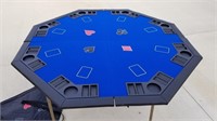Folding 52" Poker Table with Travel Bag (Table