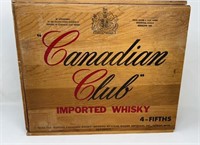 Canadian Club Whiskey Box 15x12”