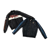 (2) Harley-Davidson Nylon Riding Jackets