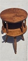Round Accent End Table, 23-1/2" tall, 15" Round