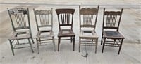 5 Vintage Wood Chairs for Repurposing