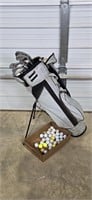 Golf Clubs, Balls, Tees and Bag, Tommy Armour