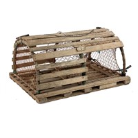 Antique Maine Wooden Lobster Trap
