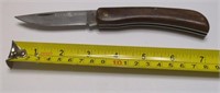 Rite Miner 3" Blade Knife. Wood Handle