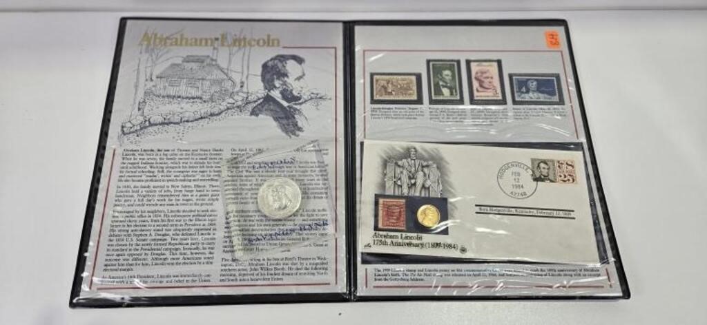 Lincoln/Hamlin Coin/Stamps/Lincoln Penny