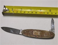 Delco Battery Small Knife. 2" Blade ,/ 3" Body