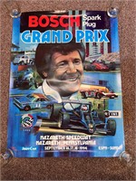 Lot of 3 identical Bosch Grand Prix posters & 1