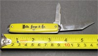 Wells Fargo & Co Knife. Nice Older Usa Knife