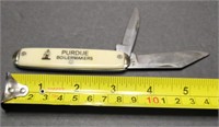 Purdue Boilermakers Small Knife. Made In Usa