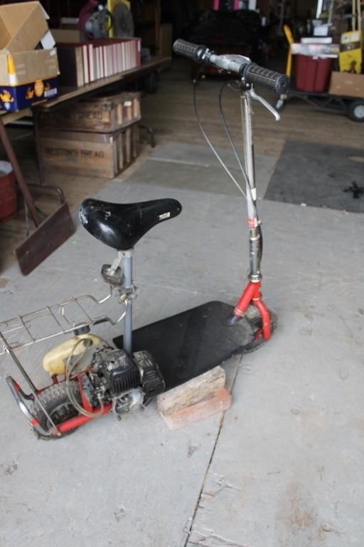 Gas Powered Scooter