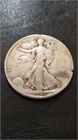 1943 Walking Liberty (90% Silver)