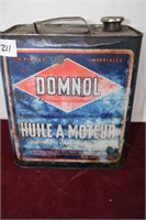 Domol Motor Oil Tin
