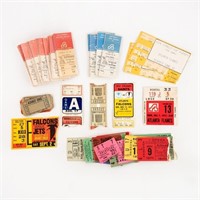 Collection of Vintage Sporting and Opera Ticket St