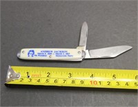 Andrew Jackson Seventh President Knife Made In Usa