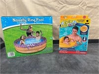 Novelty Ring Pool & Baby Boat