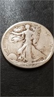 1927 Walking Liberty (90% Silver)