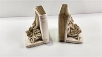 Vtg Universal Statuary Corp Book Ends 5.5" tall