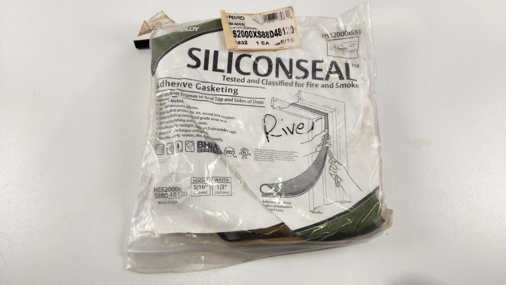 Siliconseal 1/2" x 5/16"