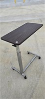 Rolling Adjustable Tray Cart