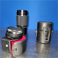 DeJUR and Vivitar Lens with Lens Case