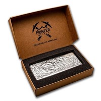 100 Oz Silver Bar - Pioneer Metals