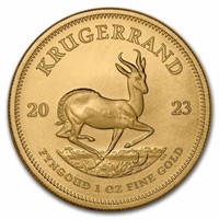 2023 South Africa 1 Oz Gold Krugerrand Bu