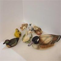 Duck/Goose Figurerines Lot