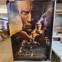 Black Adam bus station movie poster