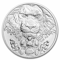 2023 Niue 1 Oz Silver Czech Lion Bu