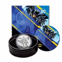 2023 Samoa 1 Oz Silver Dc Comics Batman Proof