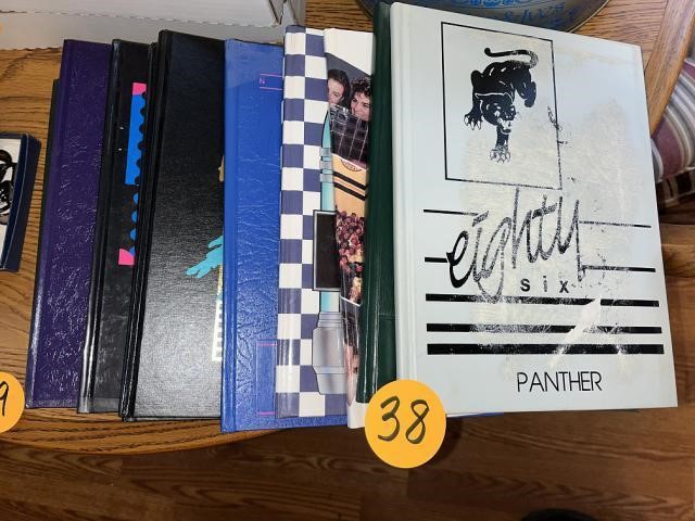 (10) Royall Panther Annuals 1986 to 1995