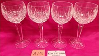 320 - SET OF 4 WATERFORD CRYSTAL STEMWARE (A15)