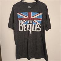 The Beatles T-shirt Men's XL Charcoal