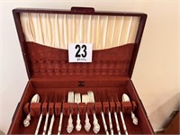 Reed & Barton Sterling Flatware with Case