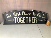 Wooden Sign