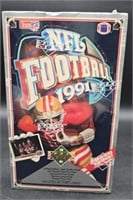 1991 NFL  Upper Deck Box Trading Cards