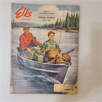 April 1958 The Elks  Magazine, spring fishing