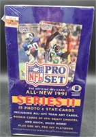 NFL 1991 Pro Set Series II Photo & Stat Cards
